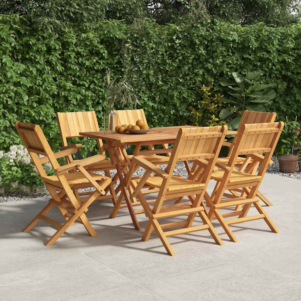 Folding Garden Chairs 6 pcs 55x61x90 cm Solid Wood Teak