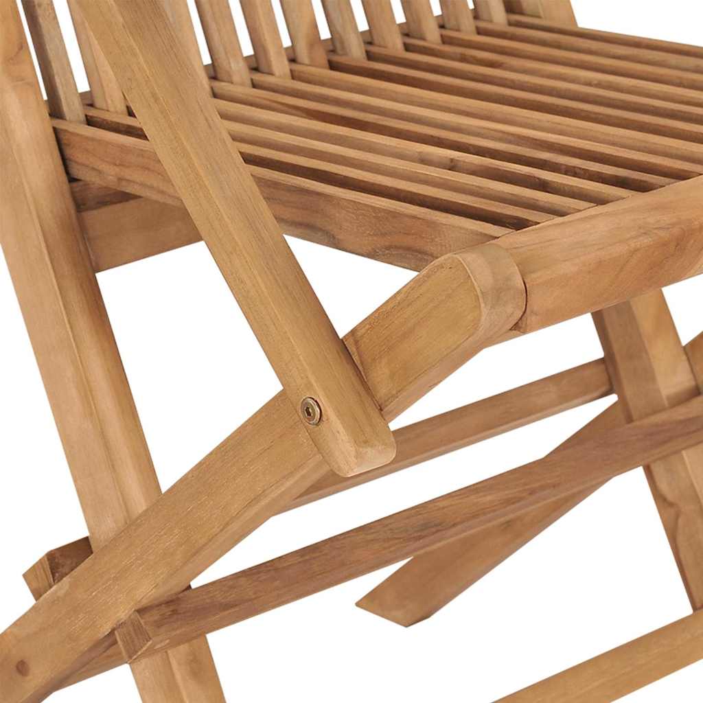 Garden Dining Set 7 pcs Brown 150 x 90 x 75 cm Solid Teak wood