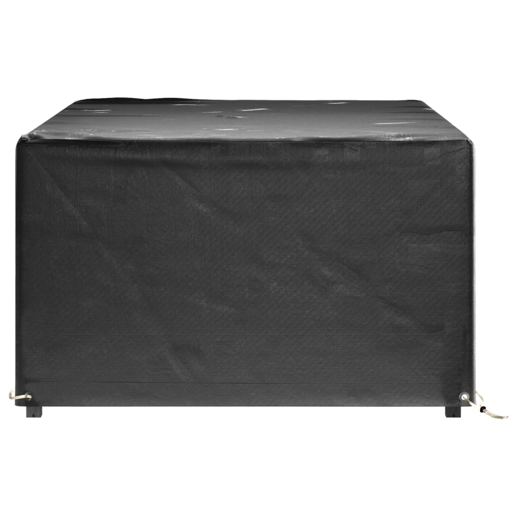 Garden Furniture Covers 2 pcs 8 Eyelets 180x122x75 cm Rectangular