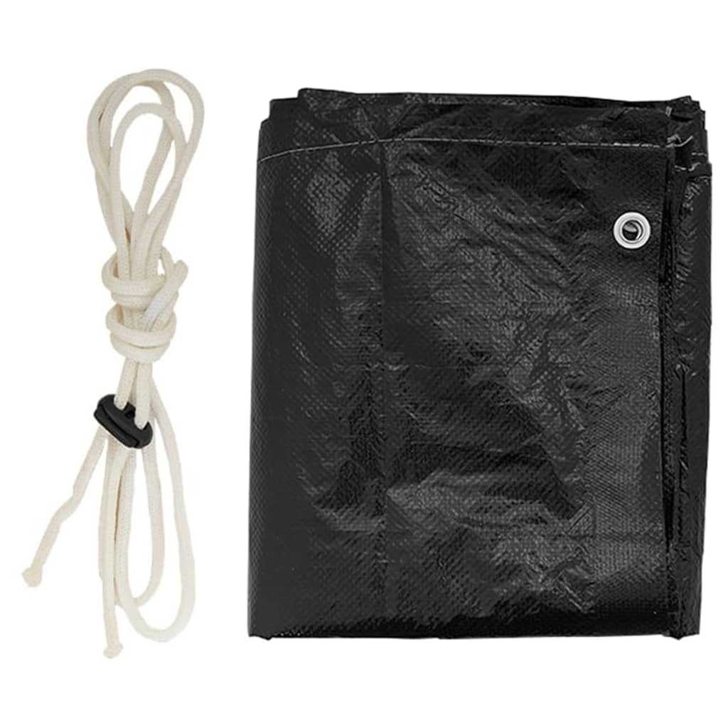 Swing Bench Covers 2 pcs 8 Eyelets 125x90x135/165 cm Polyethylene