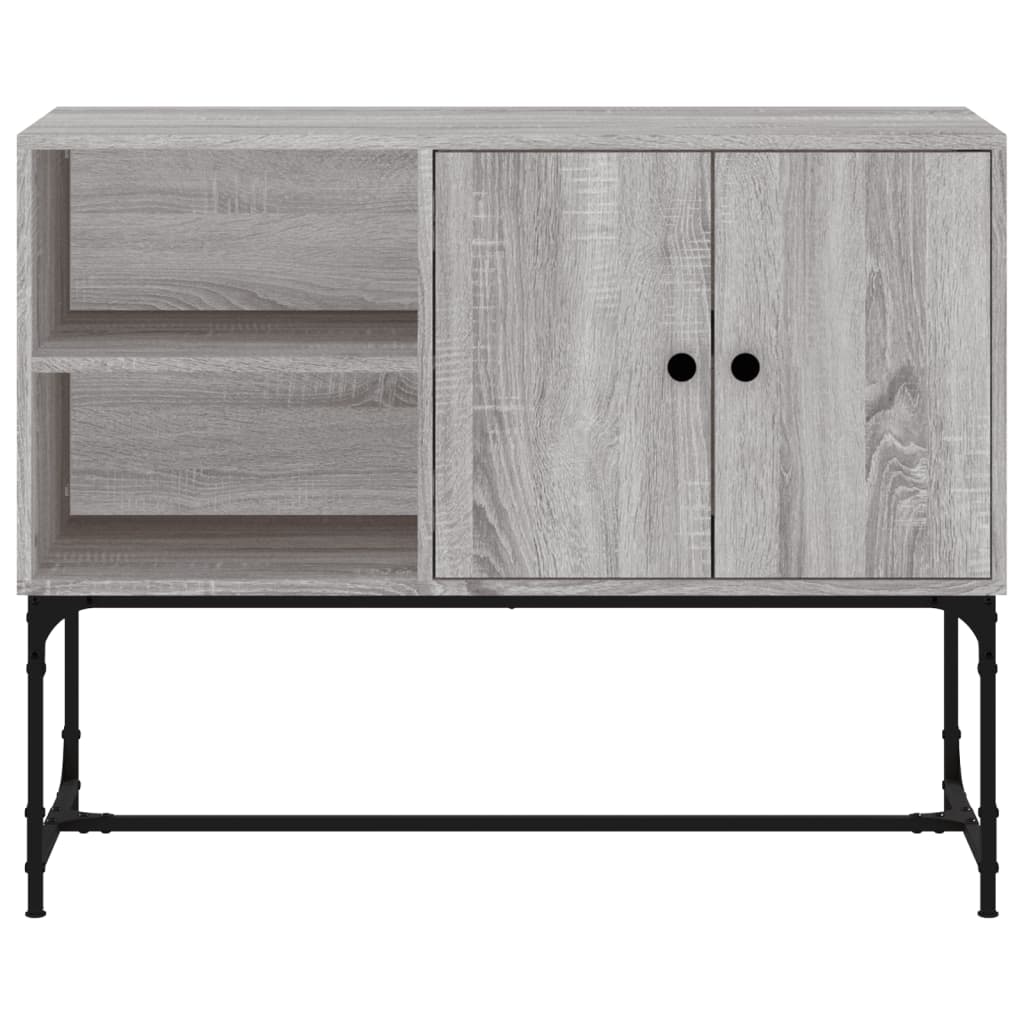 Sideboard Grey Sonoma 100x40x79.5 cm Engineered Wood