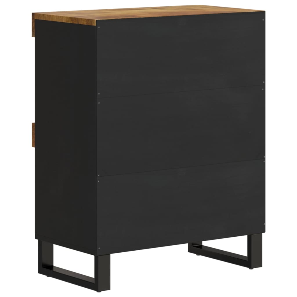 Side Cabinet 60x33x75 cm Solid Wood Mango