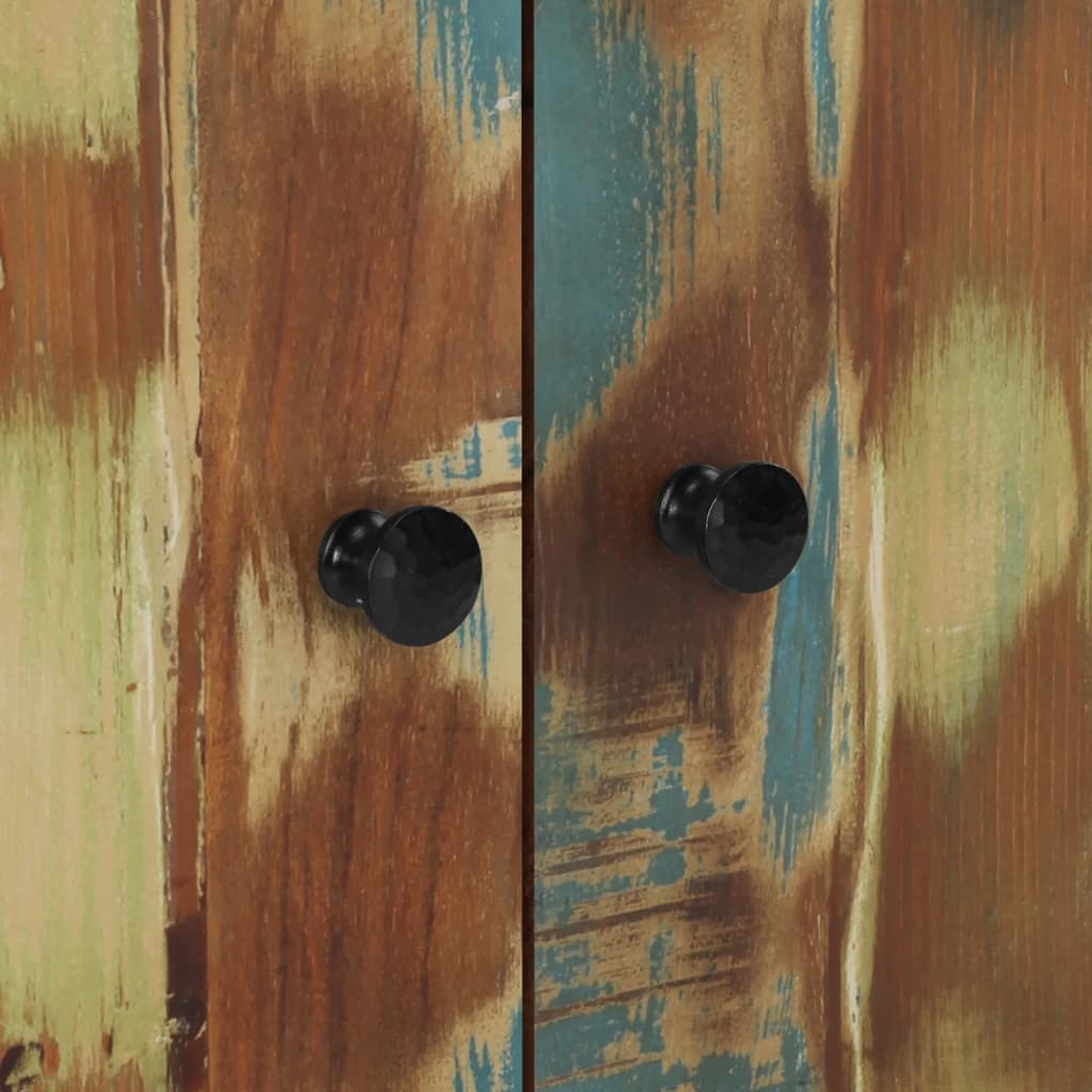 Sideboard with 2 Doors 60x33x75 cm Solid Wood Reclaimed