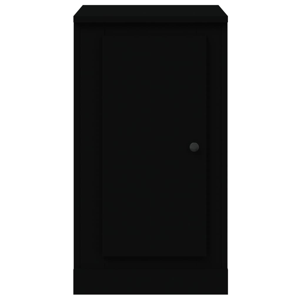 Sideboard Black 37.5x35.5x67.5 cm Engineered Wood
