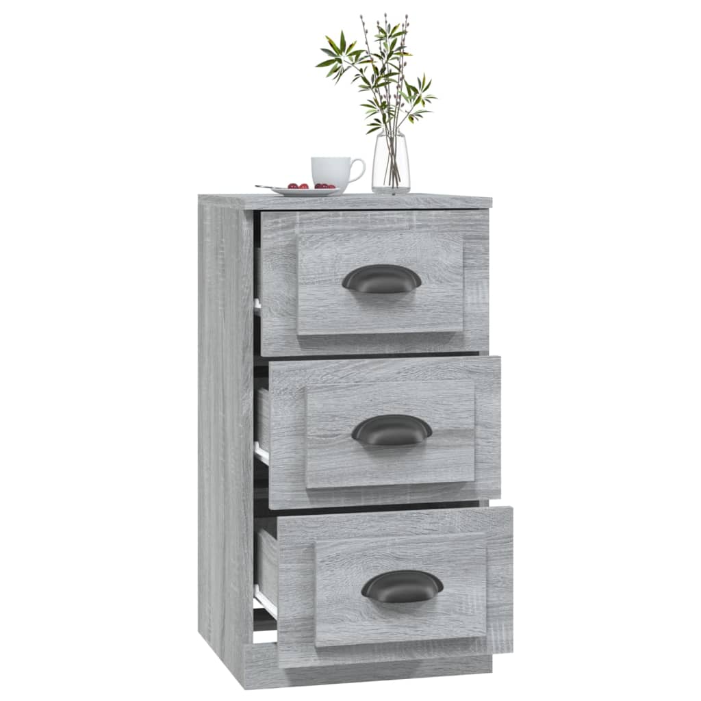 Sideboard Grey Sonoma 36x35.5x67.5 cm Engineered Wood