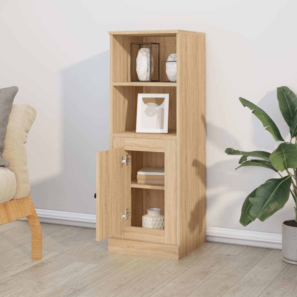 Highboard Sonoma Oak 36x35.5x103.5 cm Engineered Wood