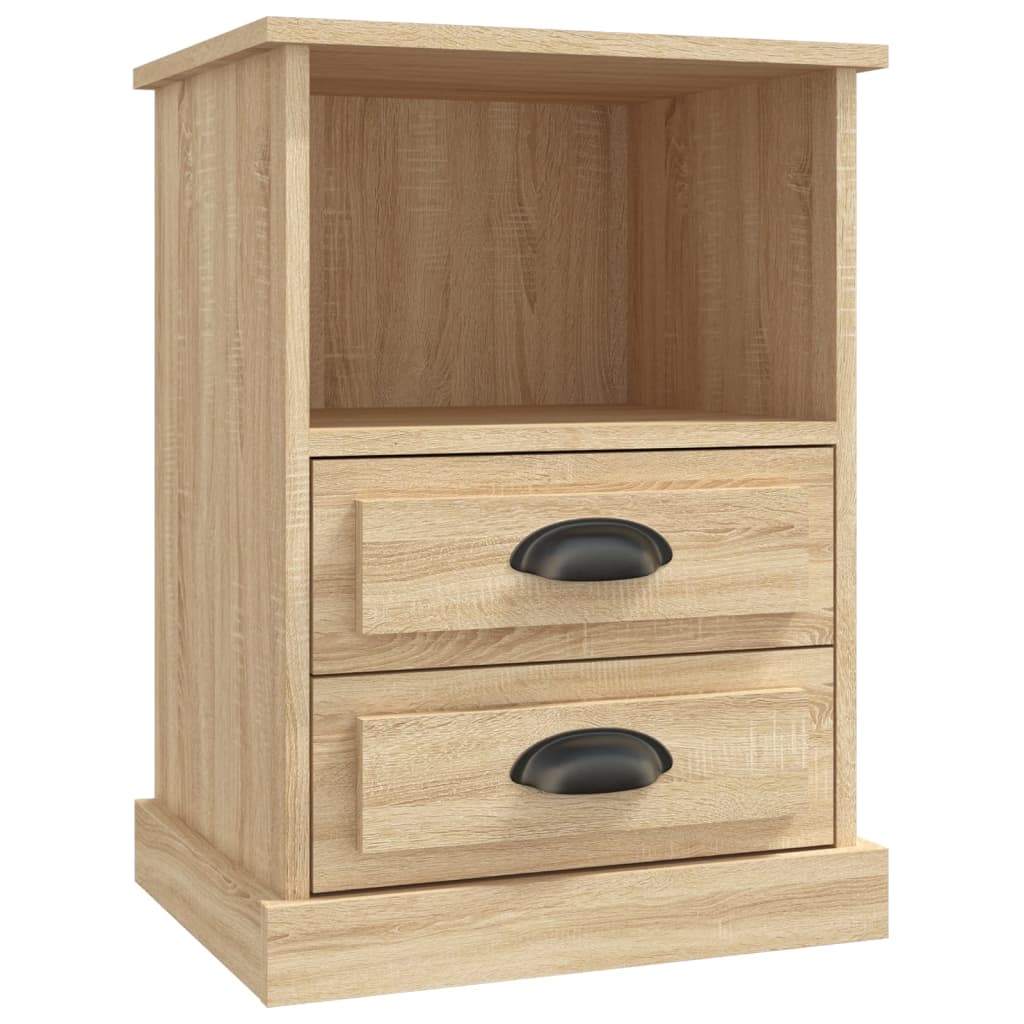 Bedside Cabinet Sonoma Oak 43x36x60 cm