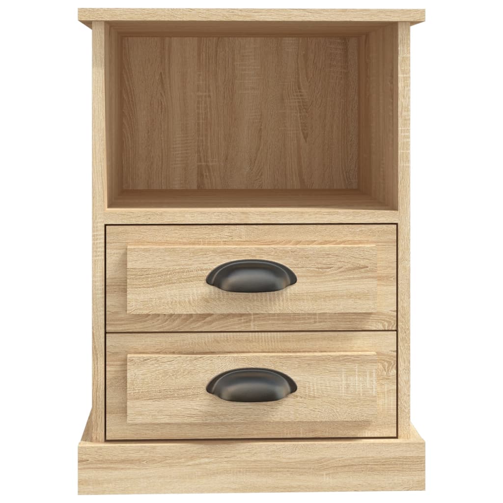 Bedside Cabinet Sonoma Oak 43x36x60 cm