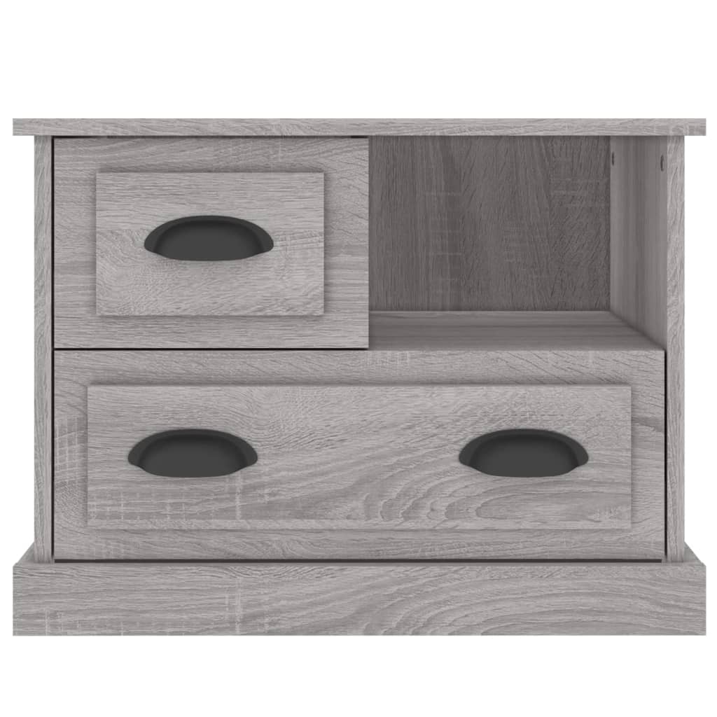 Bedside Cabinet Grey Sonoma 60x39x45 cm