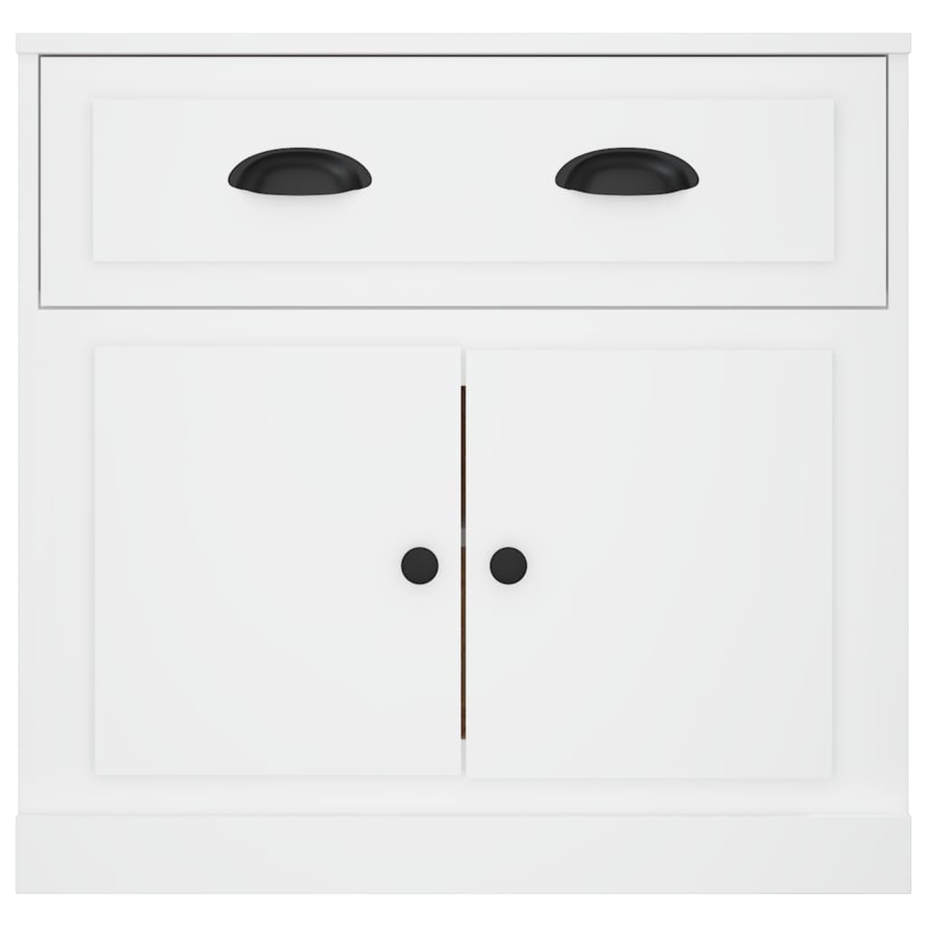 Sideboard White 70x35.5x67.5 cm Engineered Wood