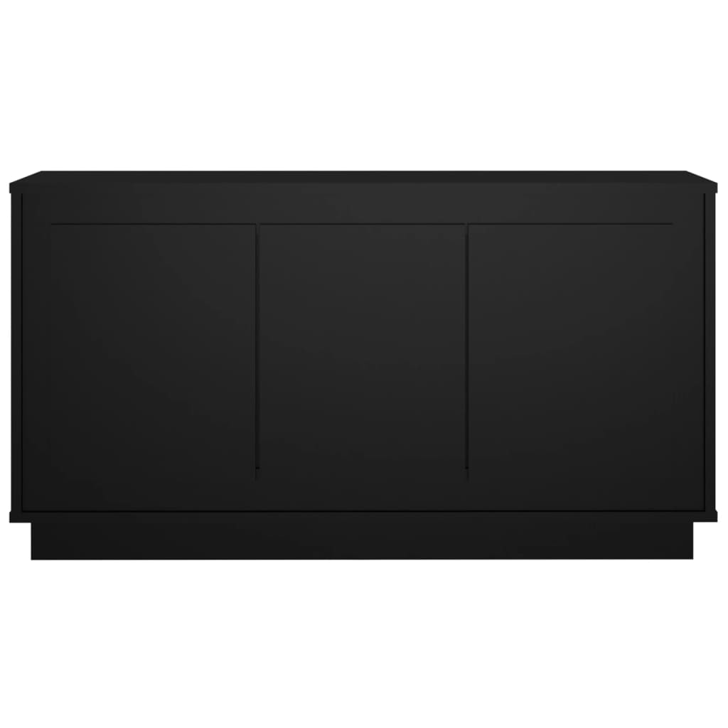 Sideboard Black 102x35x55 cm Engineered Wood