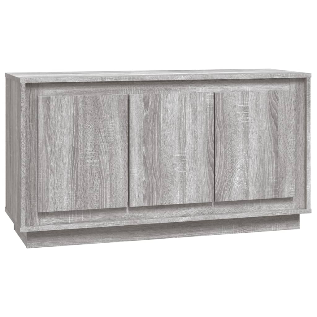 Sideboard Grey Sonoma 102x35x55 cm Engineered Wood