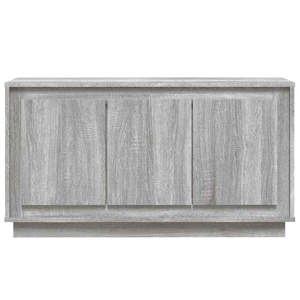 Sideboard Grey Sonoma 102x35x55 cm Engineered Wood