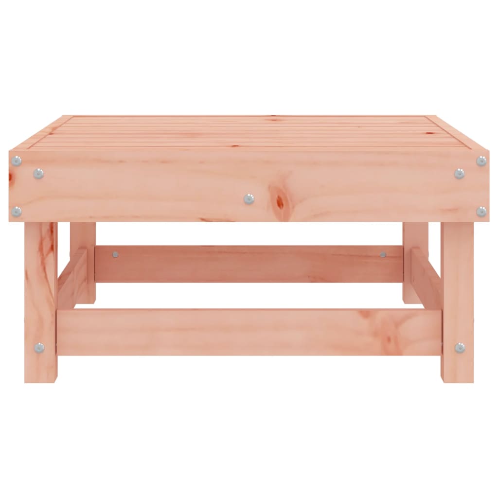 Garden Footstool Solid Wood Douglas
