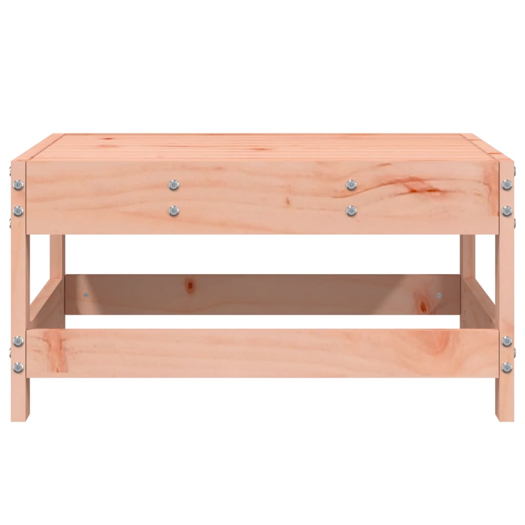 Garden Footstool Solid Wood Douglas