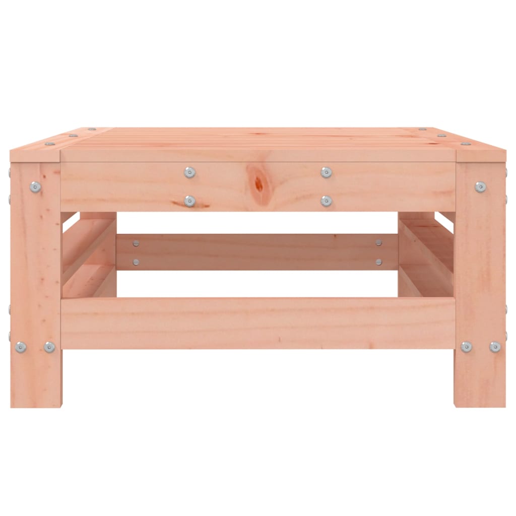 Garden Footstool Solid Wood Douglas
