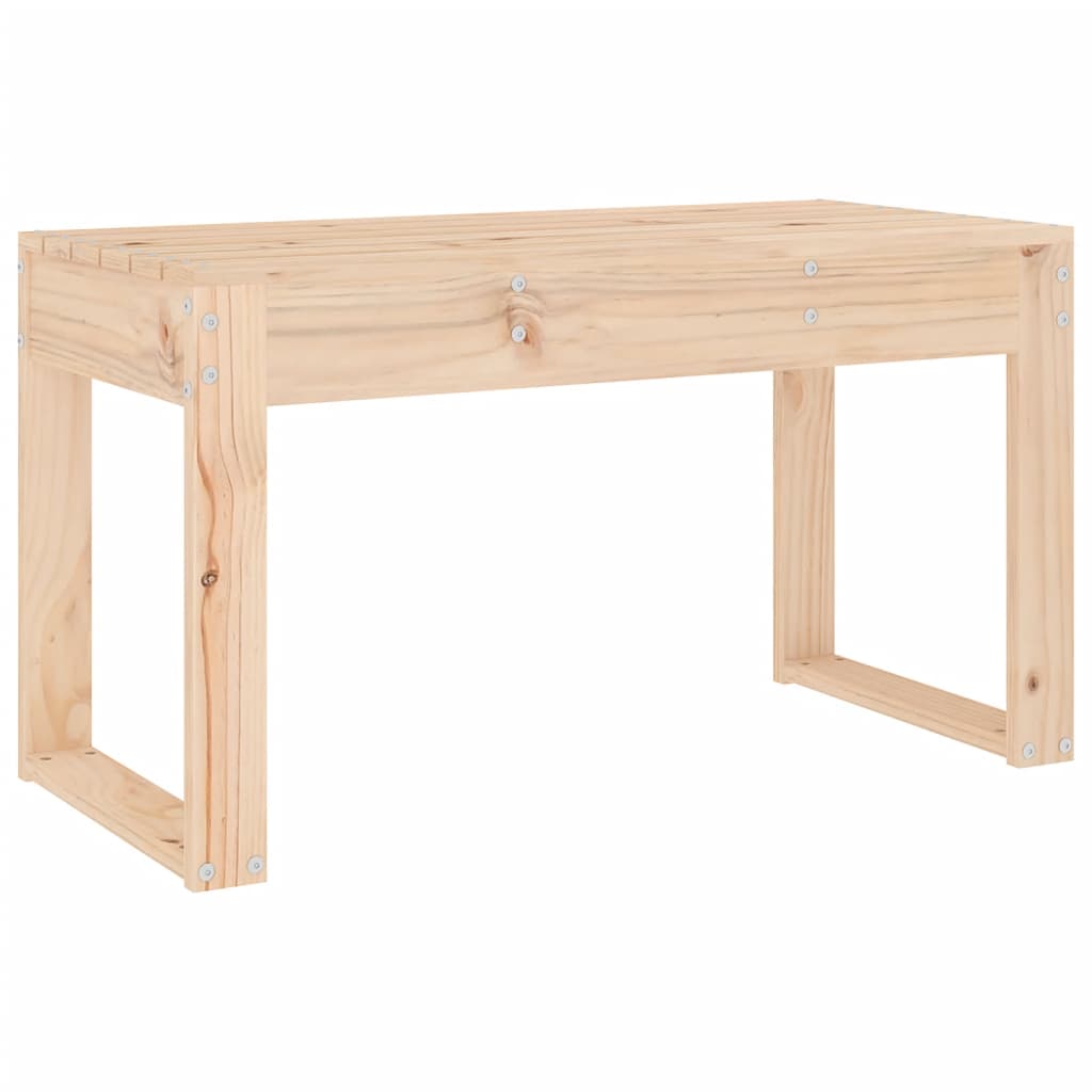 Garden Bench 80x38x45 cm Solid Wood Pine