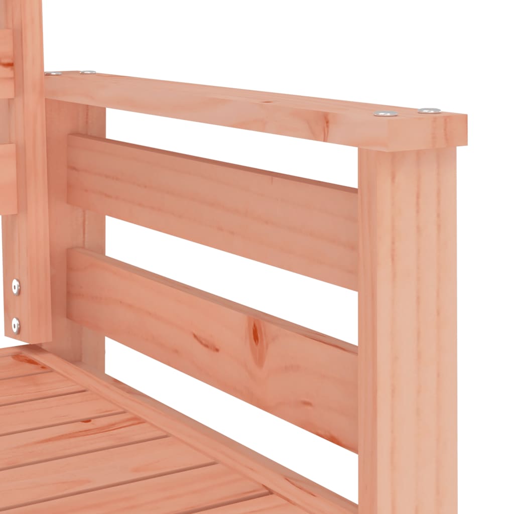 Garden Bench with Table 2-Seater Solid Wood Douglas