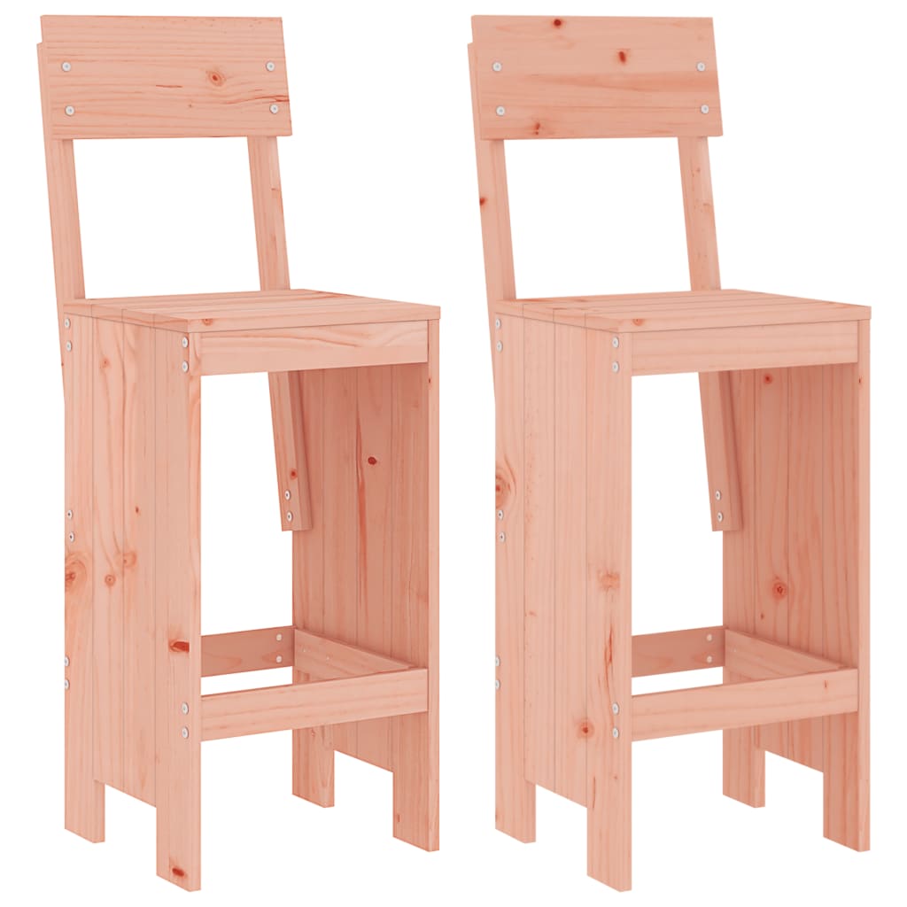 Bar Stools 2 pcs 40x48.5x115.5 cm Solid Wood Douglas