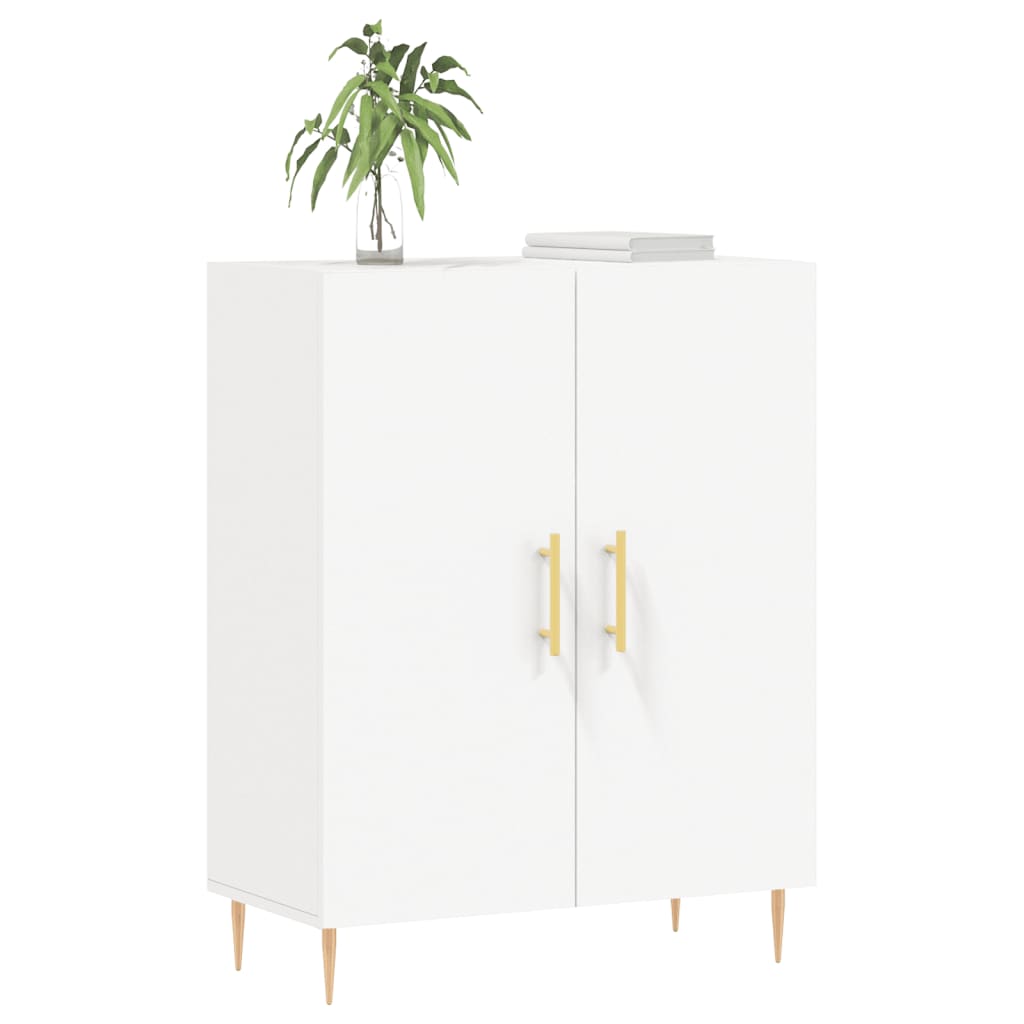 Sideboard White 69.5x34x90 cm Engineered Wood