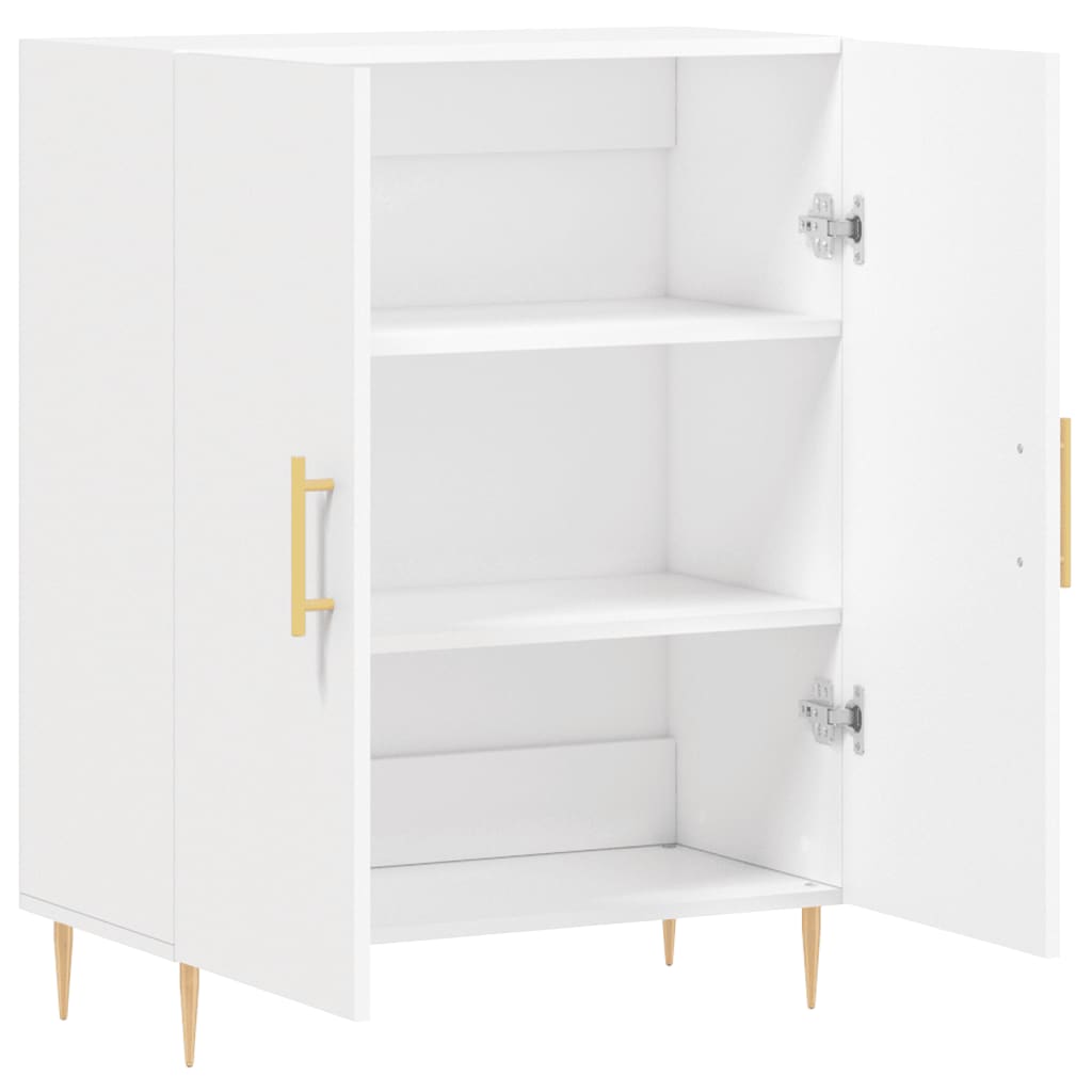 Sideboard White 69.5x34x90 cm Engineered Wood