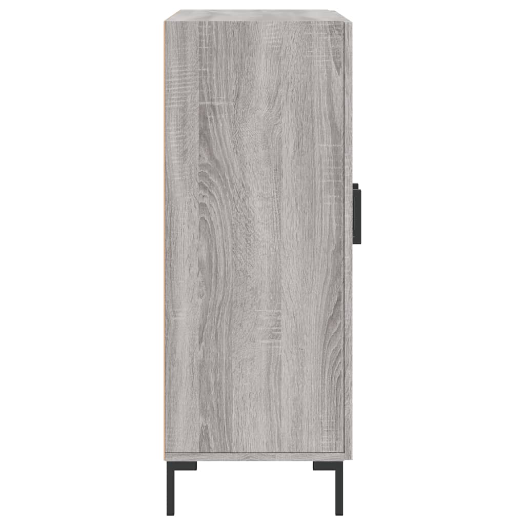 Sideboard Grey Sonoma 69.5x34x90 cm Engineered Wood