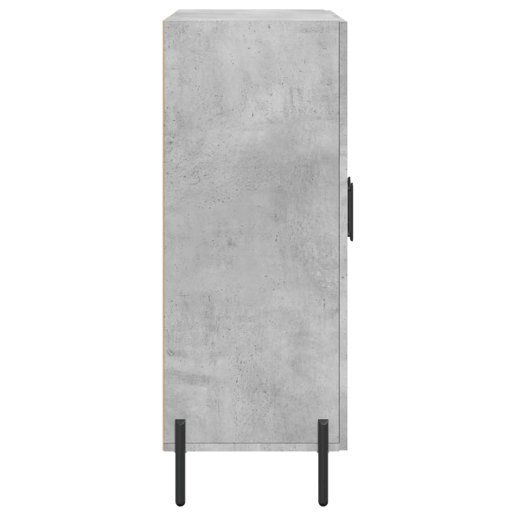 Sideboard Concrete Grey 69.5x34x90 cm Engineered Wood