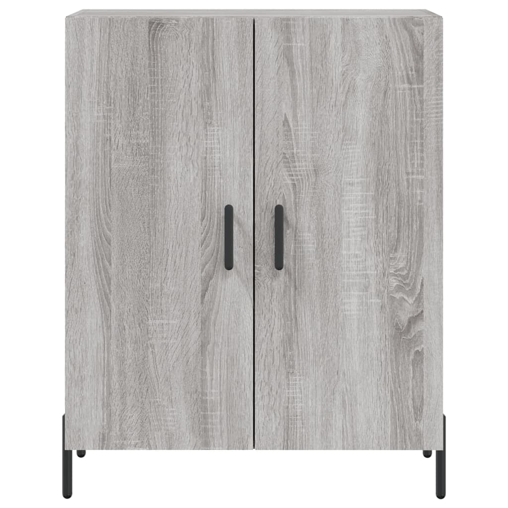 Sideboard Grey Sonoma 69.5x34x90 cm Engineered Wood