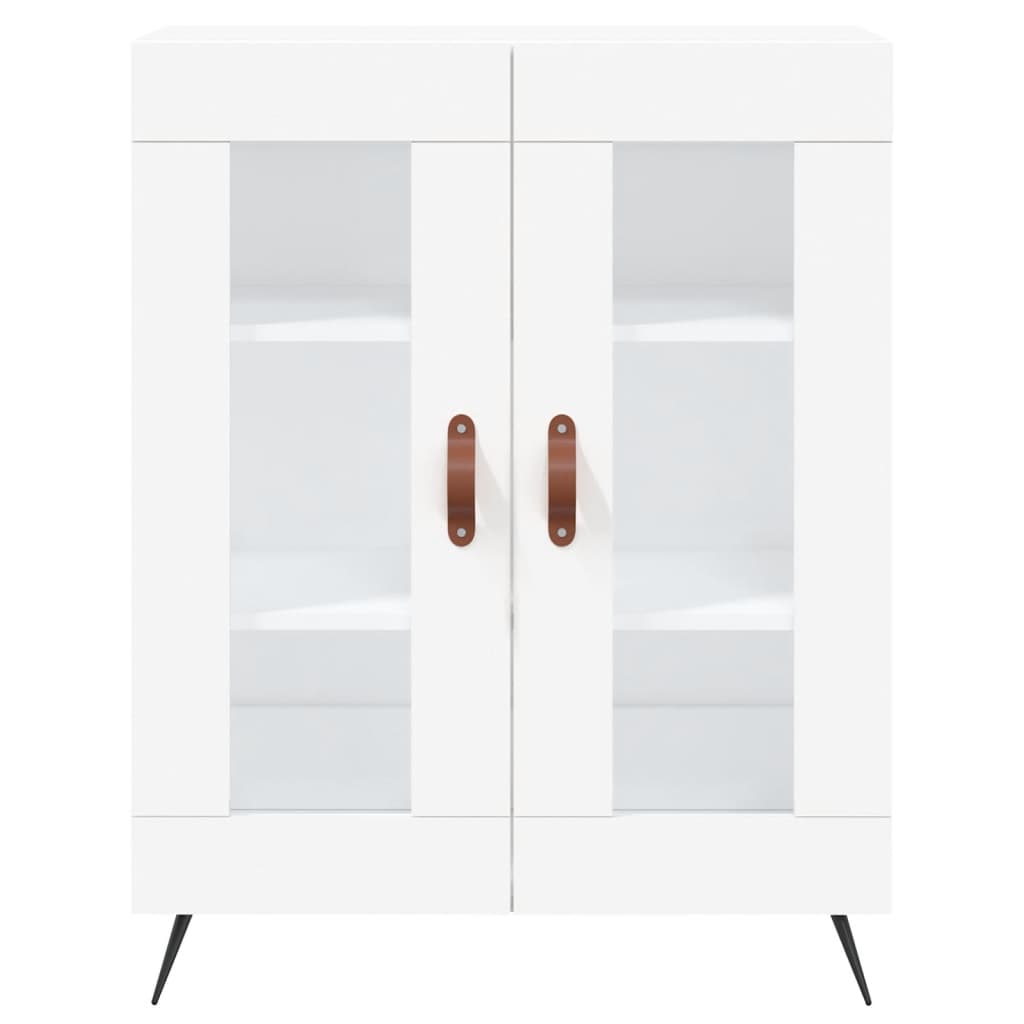 Sideboard White 69.5x34x90 cm Engineered Wood