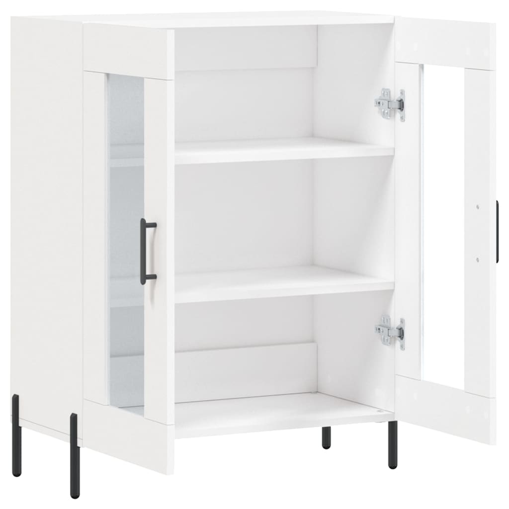 Sideboard White 69.5x34x90 cm Engineered Wood