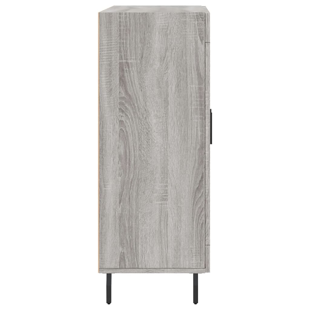 Sideboard Grey Sonoma 69.5x34x90 cm Engineered Wood