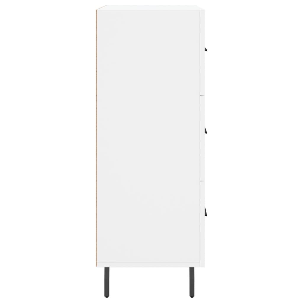 Sideboard White 69.5x34x90 cm Engineered Wood