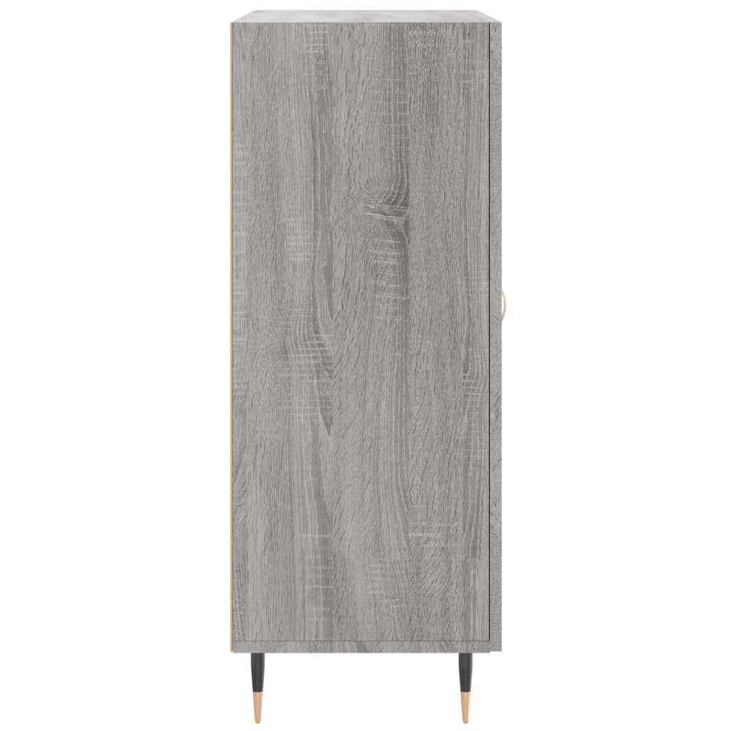 Sideboard Grey Sonoma 69.5x34x90 cm Engineered Wood