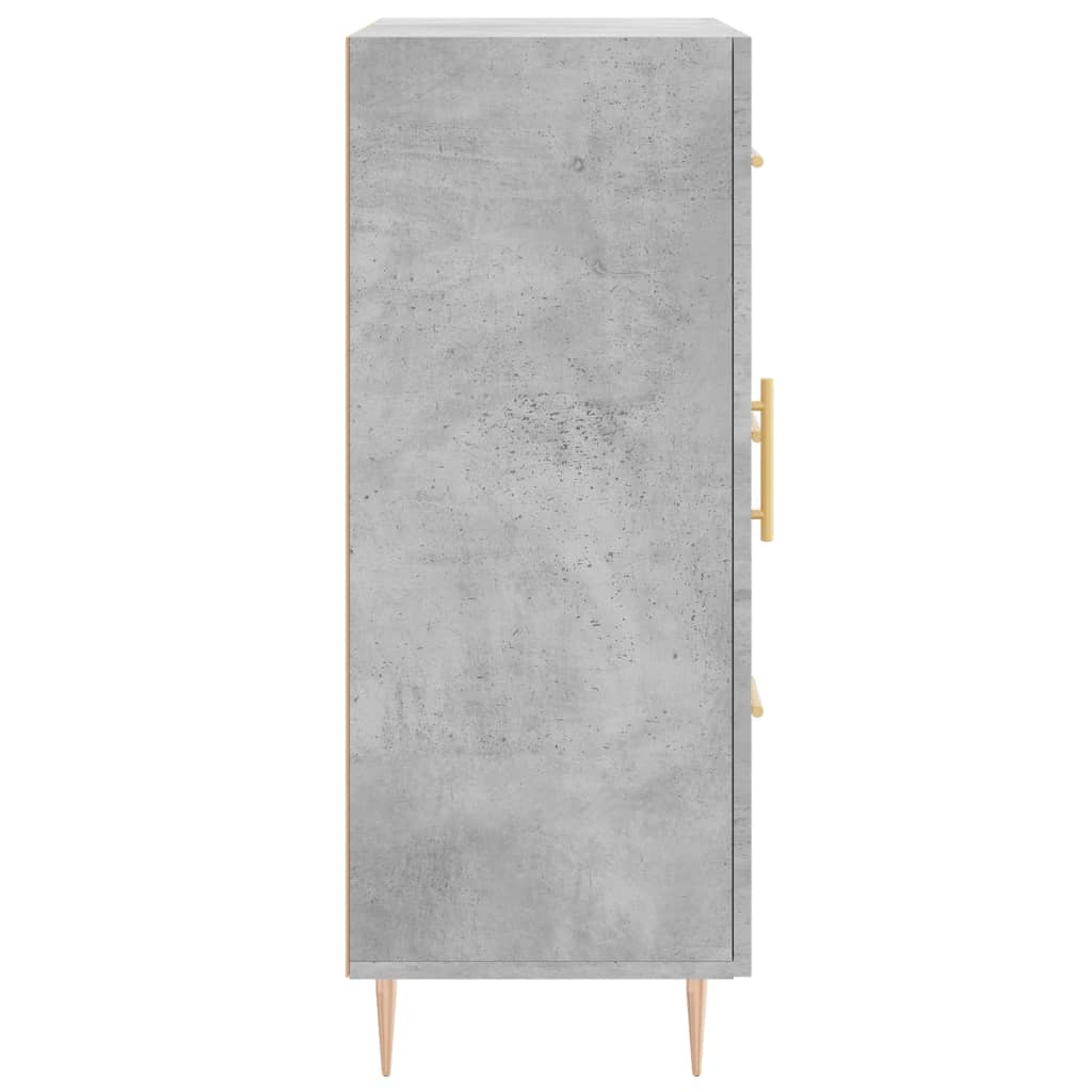 Sideboard Concrete Grey 69.5x34x90 cm Engineered Wood
