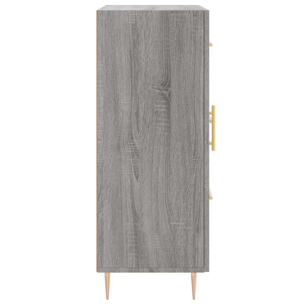 Sideboard Grey Sonoma 69.5x34x90 cm Engineered Wood
