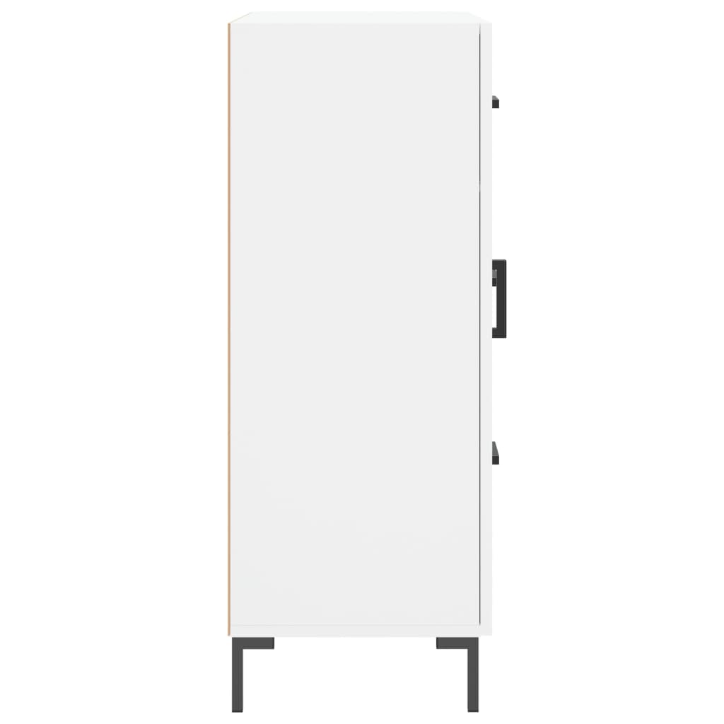 Sideboard White 69.5x34x90 cm Engineered Wood