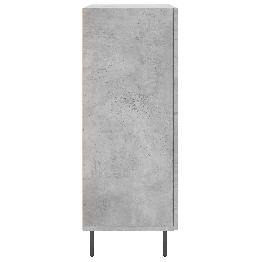Sideboard Concrete Grey 69.5x34x90 cm Engineered Wood
