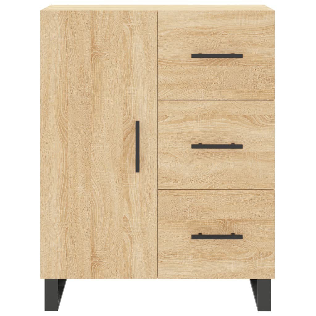 Sideboard Sonoma Oak 69.5x34x90 cm Engineered Wood