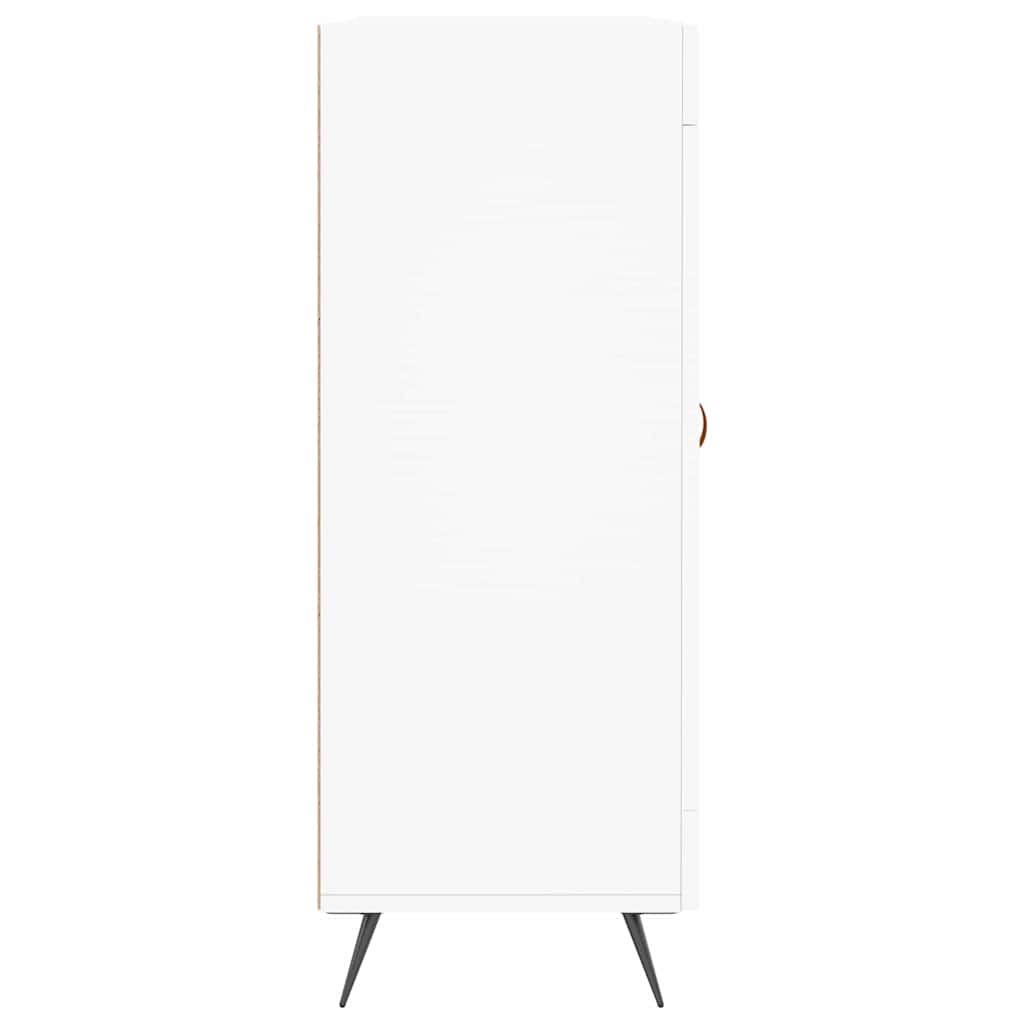 Sideboard White 69.5x34x90 cm Engineered Wood