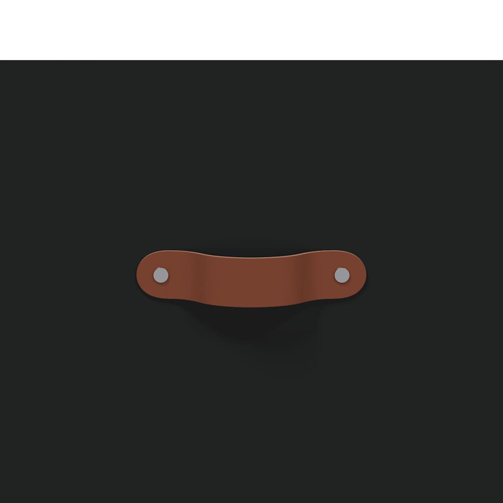 Sideboard Black 69.5x34x90 cm Engineered Wood