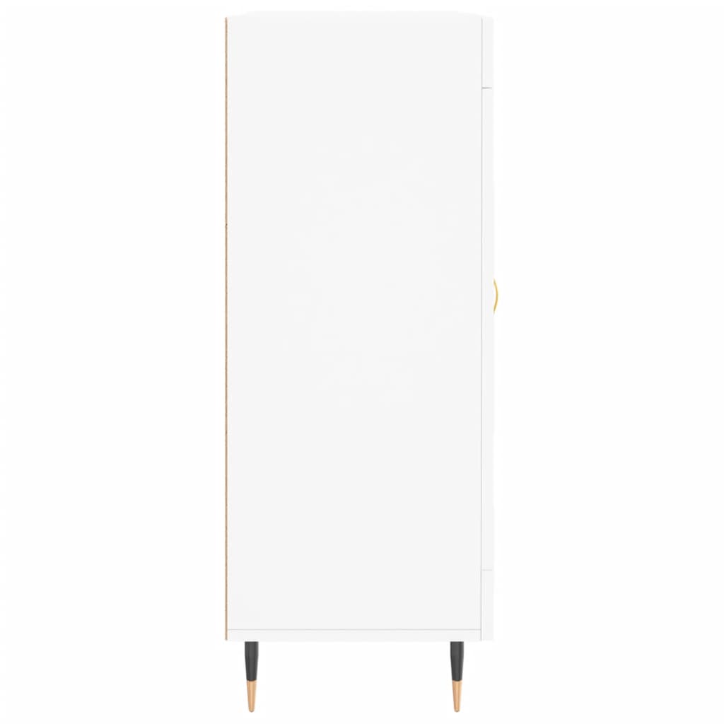 Sideboard White 69.5x34x90 cm Engineered Wood