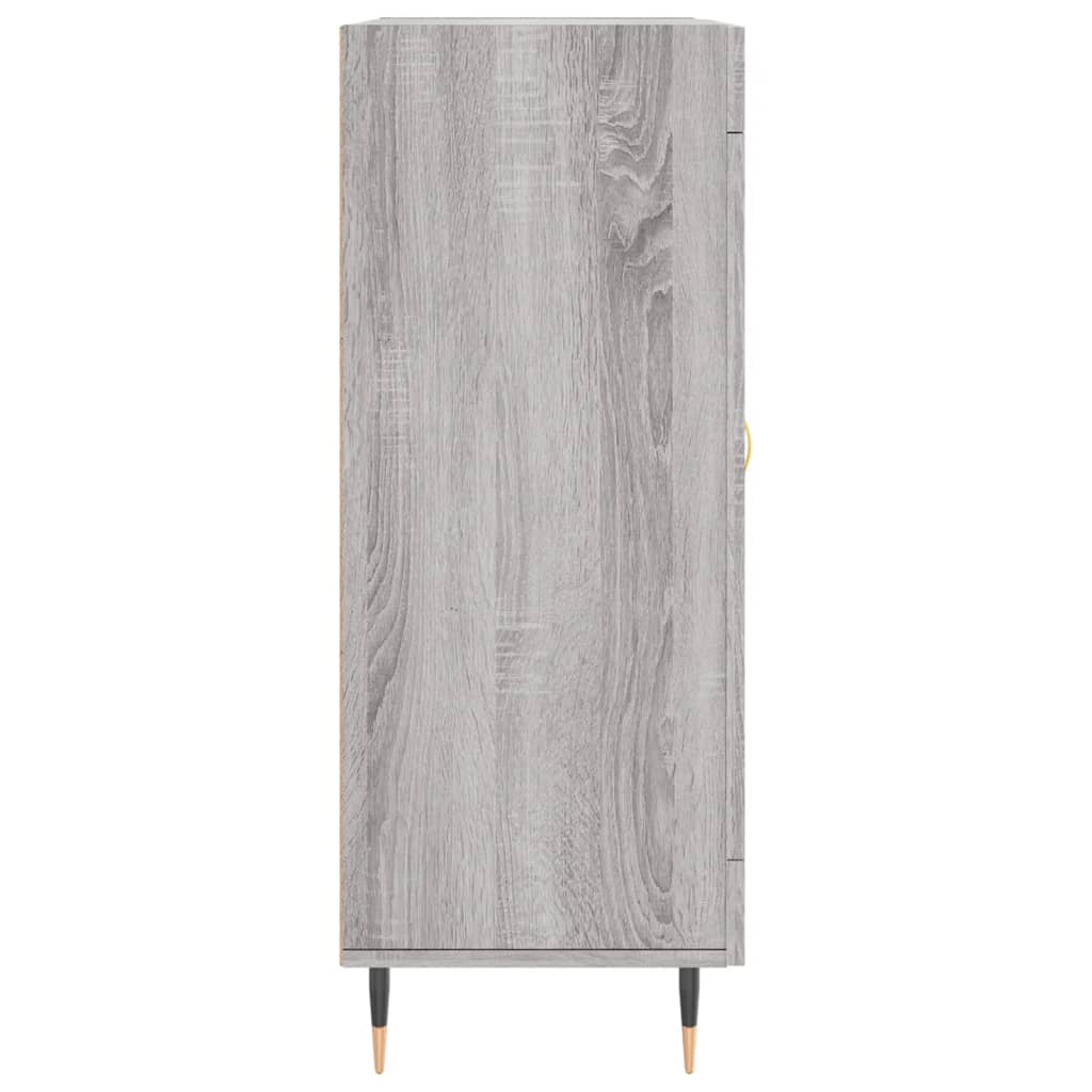 Sideboard Grey Sonoma 69.5x34x90 cm Engineered Wood