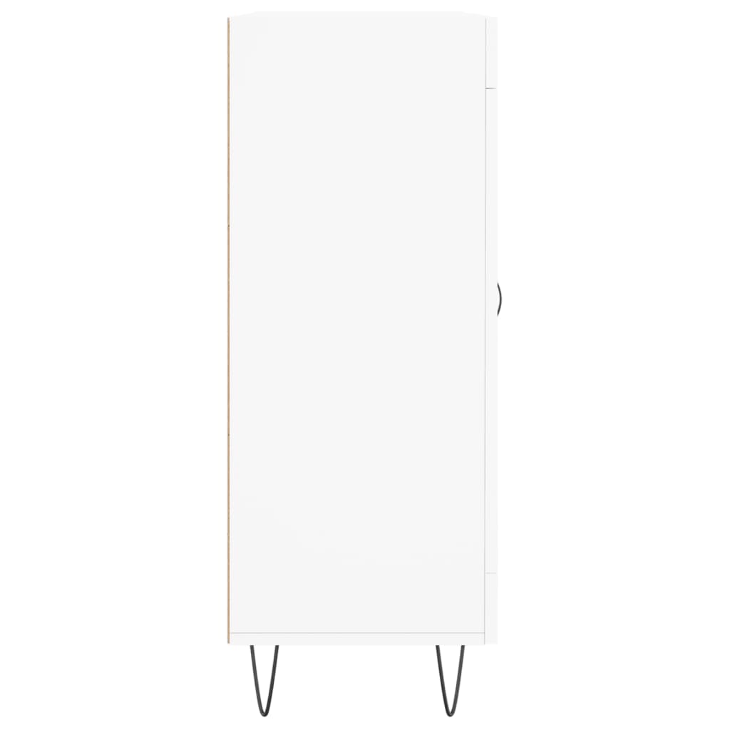 Sideboard White 69.5x34x90 cm Engineered Wood