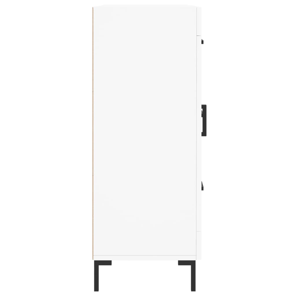 Sideboard White 69.5x34x90 cm Engineered Wood