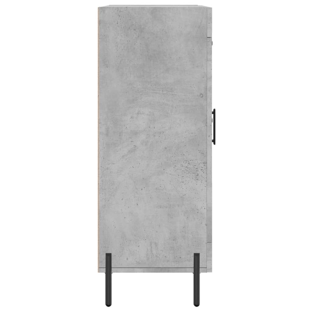 Sideboard Concrete Grey 69.5x34x90 cm Engineered Wood