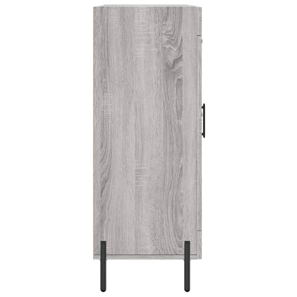 Sideboard Grey Sonoma 69.5x34x90 cm Engineered Wood