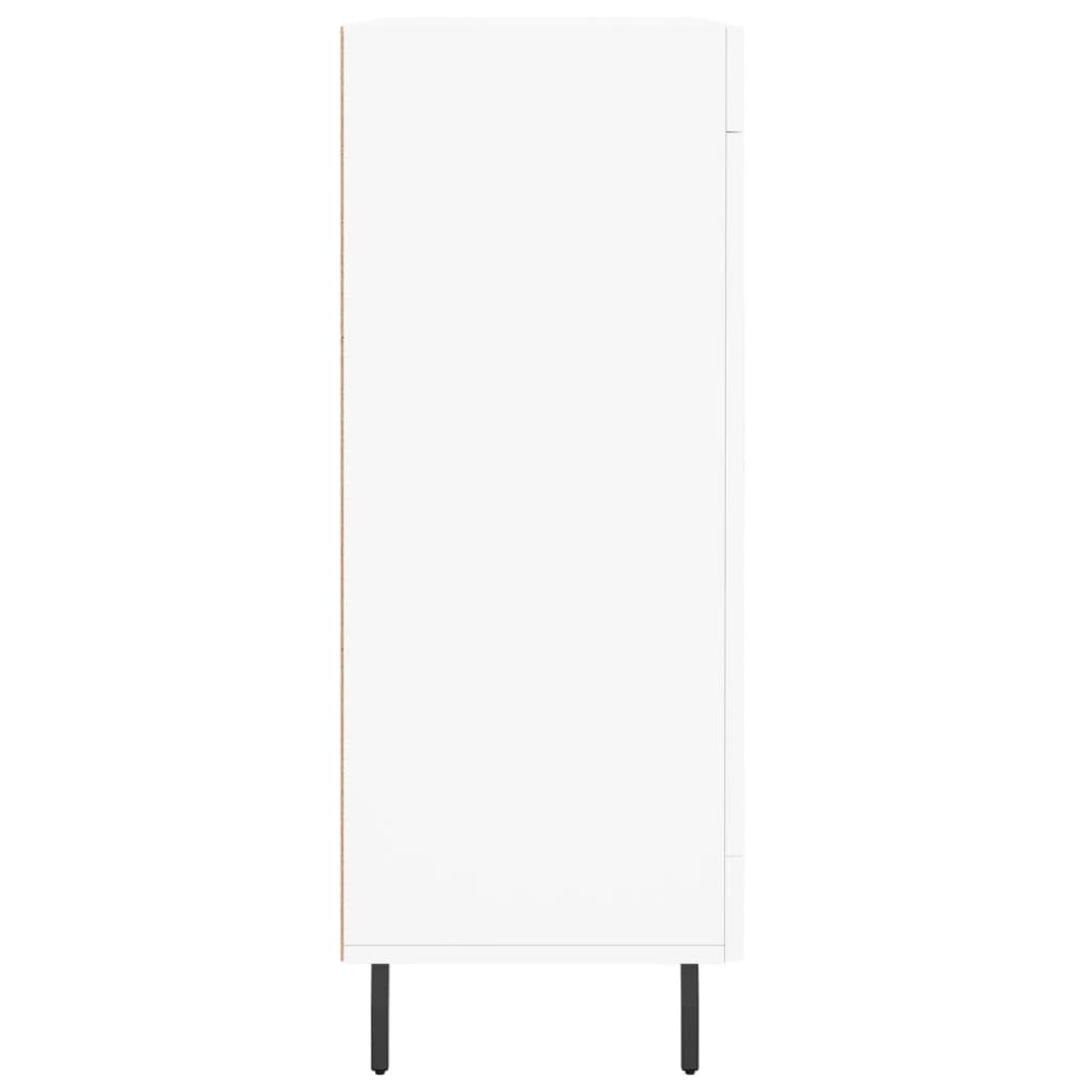 Sideboard White 69.5x34x90 cm Engineered Wood
