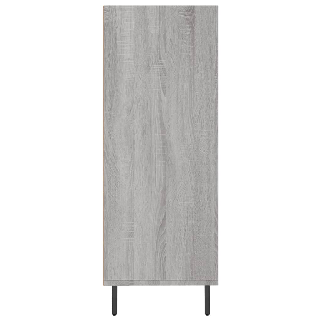 Shelf Cabinet Grey Sonoma 69.5x32.5x90 cm Engineered Wood