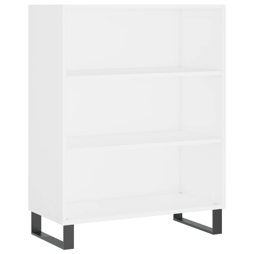 Shelf Cabinet White 69.5x32.5x90 cm Engineered Wood
