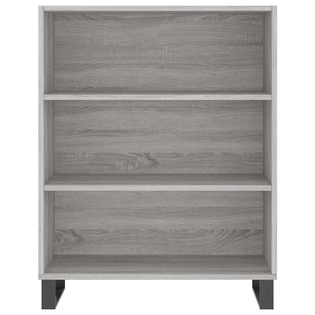 Shelf Cabinet Grey Sonoma 69.5x32.5x90 cm Engineered Wood